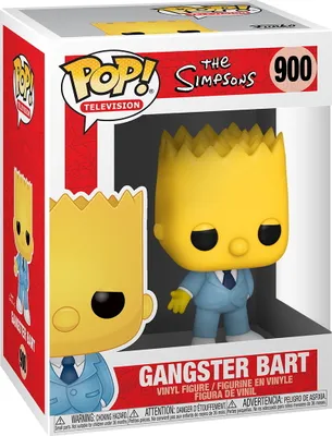 Produktbild von The Simpsons - Gangster Bart 900 - Funko Pop! - Vinyl Figur