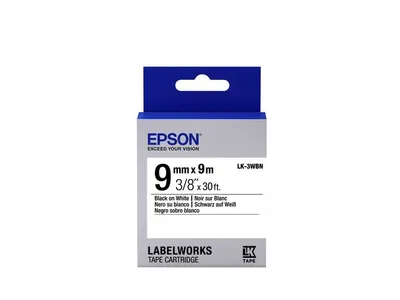 Image de Epson LK-3WBN ruban d'étiquette