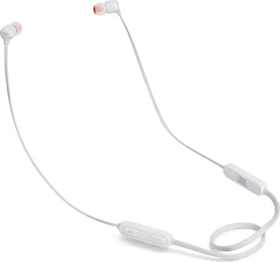 Produktbild von JBL In-Ear Kopfhörer T110, Bluetooth, Kabellos, Akku, Mikrofon, Farbe: Weiß