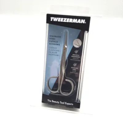 Produktbild von TWEEZERMAN Nagelhautschere Extra Fein Extra Scharf Edelstahl Kosmetik PrAoftcherzeug SchnittstarkeQualität