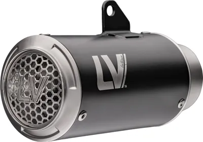 Zdjęcie produktu dla Tłumik LeoVince LV CORSA S Black Edition z homologacją, ze stali nierdzewnej w kolorze czarnym i osłoną termiczną z włókna węglowego, kompatybilny z motocyklem Kawasaki Z 900, roczniki 2020–2024, E4 / E5