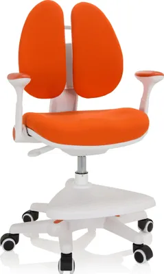 Produktbild von hjh OFFICE Kinderstuhl KID WING Schreibtischstuhl für Kinder höhenverstellbar mit Armlehnen Stoff