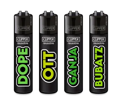 Produktbild von Clipper Feuerzeug 8er Set FFX Highday