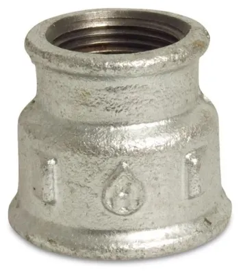 Zdjęcie produktu dla Złączka gwintowana tuleja redukcyjna z żeliwa ciągliwego 1 1/2" IG x 1 1/4" IG