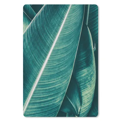 Produktbild von MuchoWow® Mauspad Mousepad Blätter - Makro - Tropisch - Mädchen - Kinder - Jungen 18x27 cm - Mousepads - Maus Mat - Pad - Mausunterlage