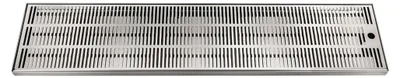 Produktbild von BieTal® Tropfschale Tropfkasten Edelstahl Lochplatte Aufbau Theke Bar 100x22cm