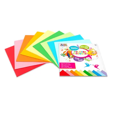 Produktbild von Basic Craft Vouwkarton 110 Gramm 20X20 Cm 50 Stuks