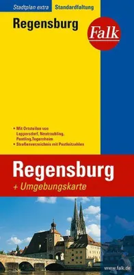 Produktbild von Falk Stadtplan Extra Standardfaltung Regensburg/Falk