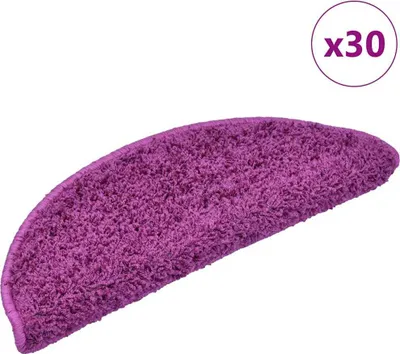 Produktbild von Stufenmatten 30 Stk. 65x21x4 cm Violett Halbrund Groß
