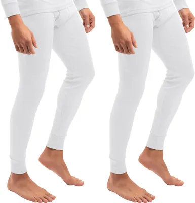 Produktbild von 2er Pack Herren Ski- und Thermounterhose Light - Weiß 4XL