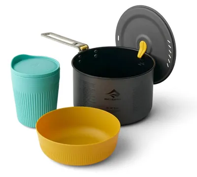 Image de Ensemble de cuisson tout-en-un ultraléger - 3 pièces - Rouge
