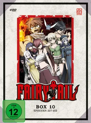 Produktbild von Fairy Tail - TV-Serie - Box 10 (Episoden 227-252) (4 DVDs)