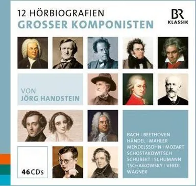 Produktbild von 12 Hörbiografien grosser Komponisten