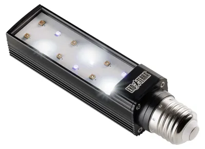Productafbeelding van Exo Terra TerraSky UV UVB LED terrarium lamp zwart | horizontale UV-dekking | 20.000 uur