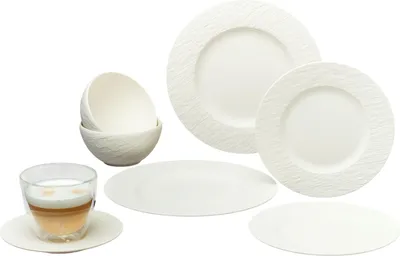 Obrázek produktu pro Villeroy & Boch Manufacture Rock Blanc základní sada, 10dílná