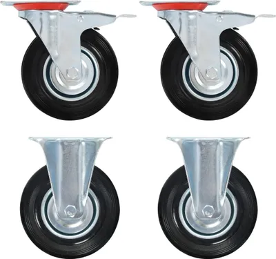 Obrázek produktu pro vidaXL Kolečka 4 ks. 125 mm