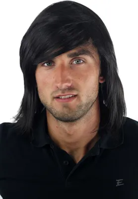 Produktbild von WIG ME UP Perücke Herren lang schwarz GFW892-2