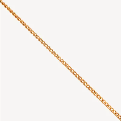 Produktbild von Halskette 45 cm - Gold 375 - Panzerkette - rosé