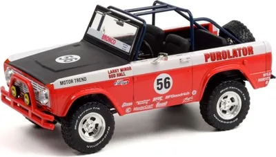 Produktbild von FORD Bronco Baja 1969 #56 PUROLATOR TRIBUTE EDITION, GREEN19104, Maßstab1/18, GREENLIGHT