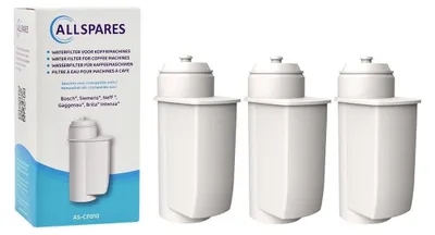 Produktbild von 3x AllSpares Wasserfilter  AS-CF010 Brita Intenza Compatible
