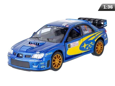 Obrázek produktu pro Model 1:36, Kinsmart, Subaru Impreza WRC 2007, modrý