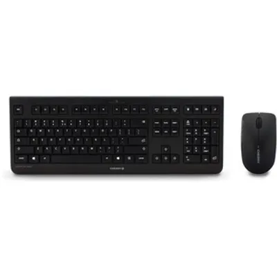 Produktbild von CHERRY DW 3000 - Tastatur-und-Maus-Set - kabellos - 2.4 GHz - USA - Schwarz