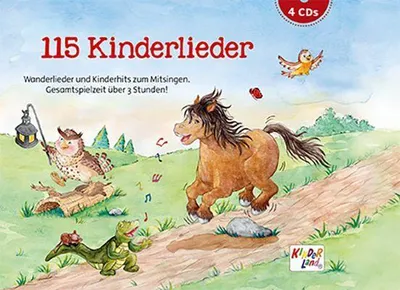 Produktbild von 115 Kinderlieder