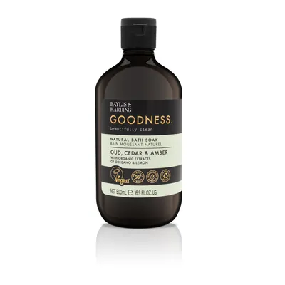 Produktbild von Baylis & Harding Badeschaum - Oud, Zedernholz und Amber, 500ml