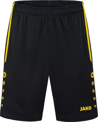 Produktbild von JAKO Unisex Sporthose Allround, Farbe:schwarz/citro, Größe:XXL