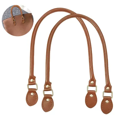Produktbild von Paar Geldbörsenriemen, Leder-Geldbörsengriffe, Kunstledergriffe, Leder-Geldbörsenriemen, weiche Lederriemen, Taschenherstellungszubehör