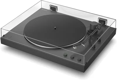 Produktbild von Sony PS-LX3BT, Audio-Plattenspieler mit Riemenantrieb, Automatisch, Schwarz, Gummi, Aluminium, 33 1/3,45 RPM