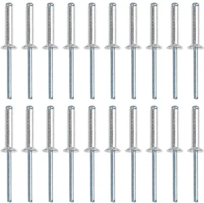 Obrázok produktu pre Sada 20 hliníkových nízkonapínacích skrutiek, 5x25 mm, určená pre karavany a prívesné vozíky