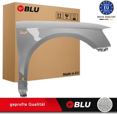 Image de BLU Aile Compatible avec Audi A3 8P II-generation LY7W Droite Silber SilberSee LichtSilber | 2003-2008 | Avant | Peint| Prêt à Monter | Galvanisé