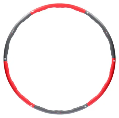 Produktbild von Hhp002 Red-grey Hula Hoop Reifen 1,2 Kg 100 Cm Hms