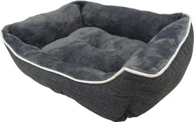 Produktbild von Nobby 60856, Nest-Haustierbett, Drinnen, Hund, Grau, Rechteckig, Einfarbig