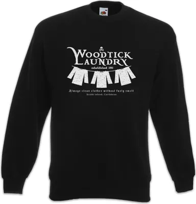 Produktbild von Urban Backwoods Woodtick Laundry, Sweatshirt, Farbe: Schwarz, Größe: 2XL