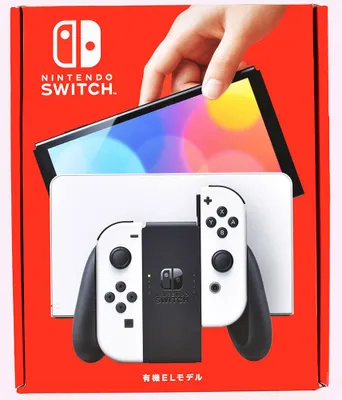Obrázek produktu pro Nintendo Switch OLED, Nintendo Switch, NVIDIA Custom Tegra, 768 MHz, 4096 MB, Bílá, Analogový/digitální