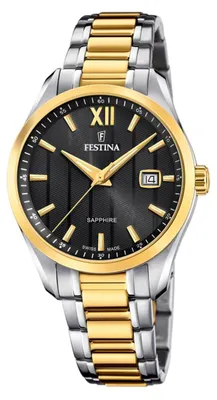 Produktbild von Herrenuhr FESTINA 20027/4 in klassischem Gold.