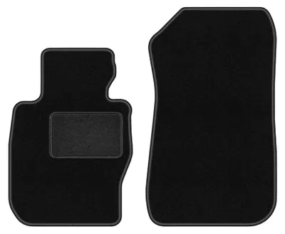 Immagine prodotto di Tappetini anteriori in moquette per BMW 3 E92 xDrive 2004-2011 (coupé) – 2 pezzi, neri, su misura – Wielganizator LUX