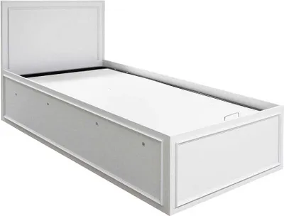 Obrázek produktu pro Postel GRAVEN 100x200 cm, bílá