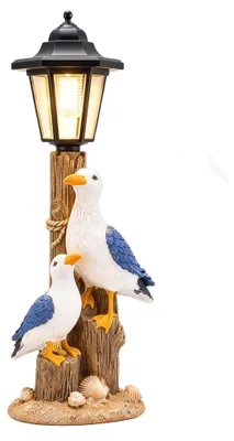 Productafbeelding van Tuinbeeldje op zonne-energie, lamp met schemeringssensor, waterbestendig