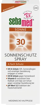 Produktbild von Sebamed Sonnenschutz Spray LSF 30, 150 ml Lösung