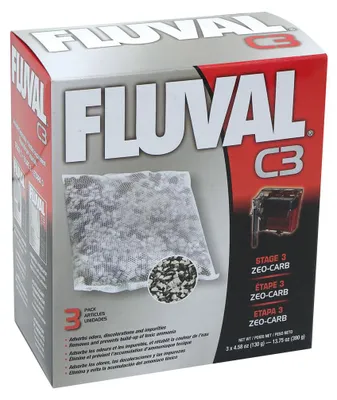 Produktbild von Fluval Zeo-Carb für C3-Filter 3 x 130 g
