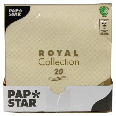 Zdjęcie produktu dla Papstar Servietten RC champagner
