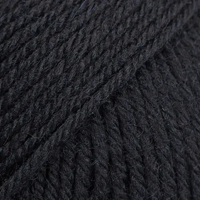 Produktbild von DROPS Karisma, Schwarz, 100% Wolle Superwash