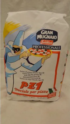 Produktbild von Gran Mugnaio Professionale Farina di grano Tipo 00 PZ1 Speciale per Pizza 5000g Packung (Weichweizenmehl Typ 00 für Pizza)
