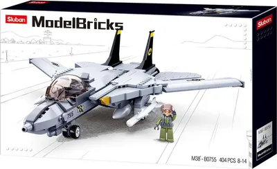 Produktbild von Sluban M38-B0755 - Moderner Düsenjäger