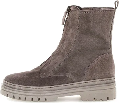Produktbild von Gabor Comfort Biker-Boot - Grau Leder Größe: 40 Normal