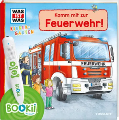 Obrázek produktu pro BOOKii® WAS IST WAS Kindergarten Komm mit zur Feuerwehr!