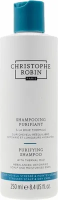 Zdjęcie produktu dla Christophe Robin, Purifying, Thermal Mud, Hair Shampoo, For Detoxing, 250 ml